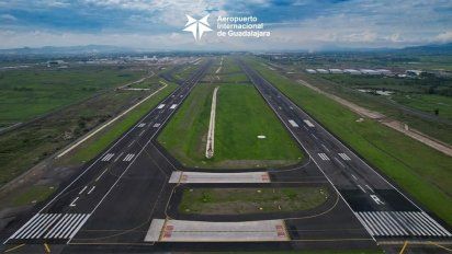 El Aeropuerto Internacional de Guadalajara puso en operación su segunda pista con el primer vuelo oficial inaugural.&nbsp;