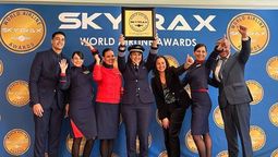 Es la quinta vez consecutiva que LATAM Airlines obtiene el premio Mejor Aerolínea de Sudamérica. 