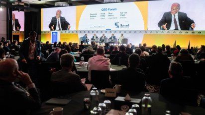 Una panorámica de la 80° Asamblea General Anual de la IATA, celebrada en Dubái.