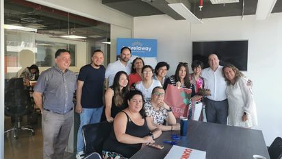 Travelaway recibe la visita de sus proveedores en sus oficinas