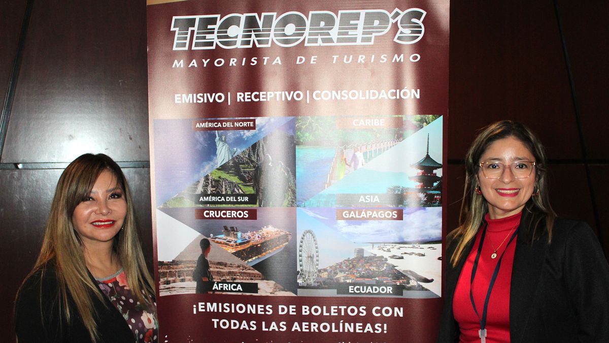 Equipo de Tecnoreps, liderado por Patricia Elías, presidenta ejecutiva (izq.). - Ladevi Medios y Soluciones Equipo de Tecnoreps, liderado por Patricia Elías, presidenta ejecutiva (izq.).