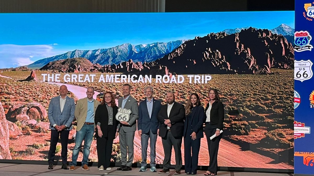 Directores de las Oficinas de Turismo de California, Illinois, Kansas, Missouri, Arizona, Nuevo México, Oklahoma y Texas presentaron las acciones conmemorativas por el centenario de la Ruta 66. Las acciones incluyen inversiones para preservar la ruta y sus atracciones icónicas, así como el desarrollo de nuevos atractivos turísticos.