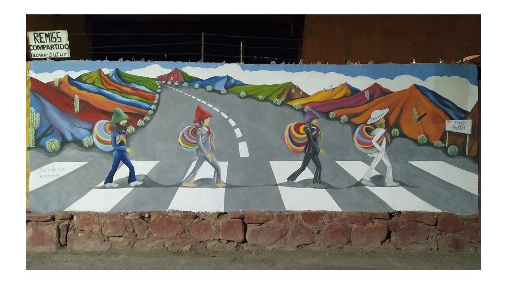 Jujuy: Tilcara es un pueblo encantador, colorido y repleto de murales.