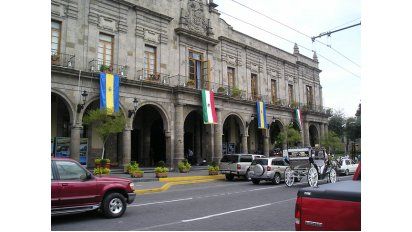 Centro histórico de Guadalajara.