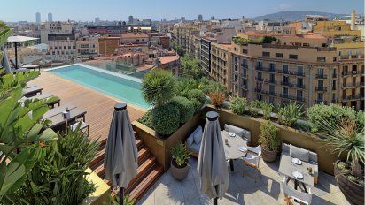 Hotel ONE en Barcelona, uno de los que forma parte de la planta de hoteles 5 estrellas Gran Lujo.