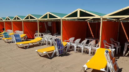 Verano 2024: ¿cuánto cuesta alquilar una carpa en Playa Grande?