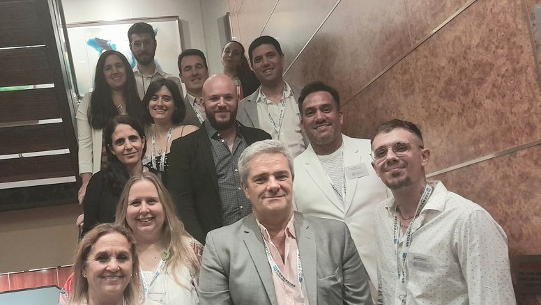 El equipo de Vanguard Marketing al término del encuentro.