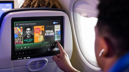 United Airlines: Spotify llega al entretenimiento a bordo de la aerolínea
