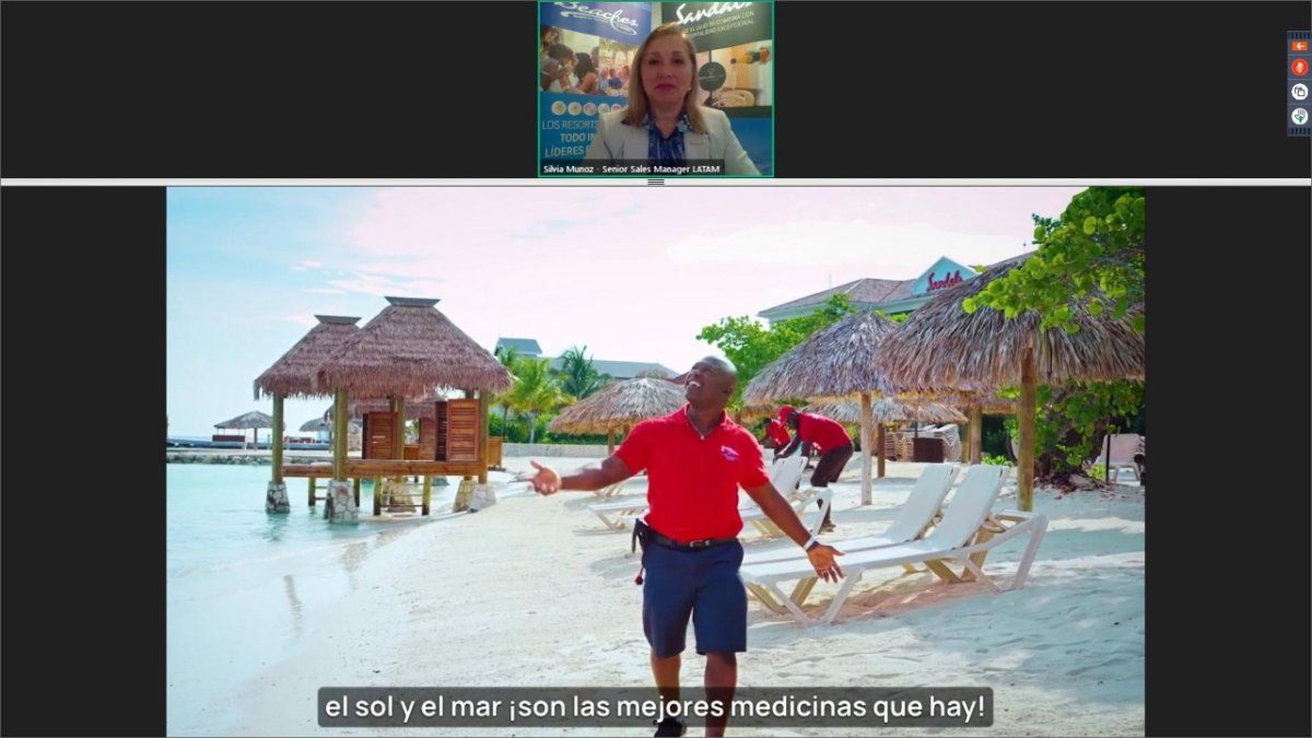 Silvia Muñoz, Senior Sales Manager Latam, Sandals & Beaches Resorts. - Ladevi Medios y Soluciones Silvia Muñoz, Senior Sales Manager Latam, Sandals & Beaches Resorts.
