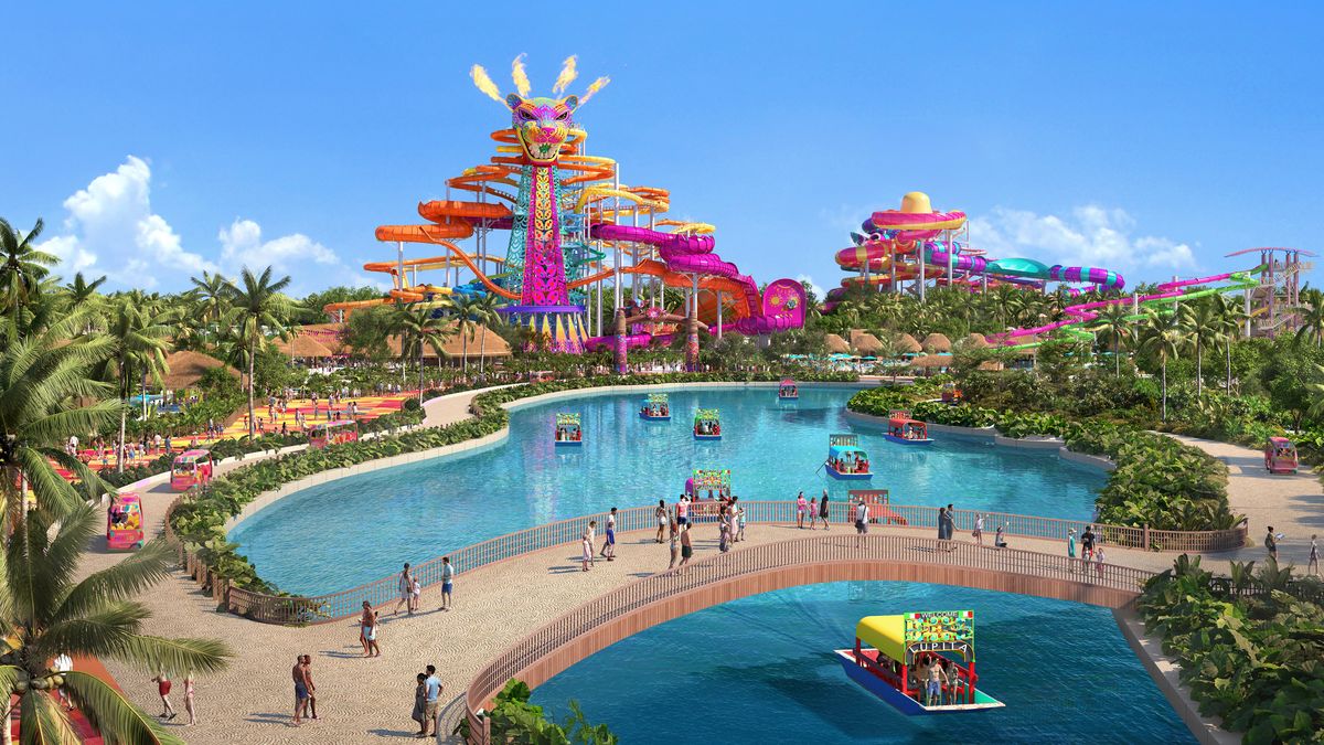 Abarcando m&aacute;s de 80 hect&aacute;reas en la costa caribe&ntilde;a de M&eacute;xico, Perfect Day Mexico estar&aacute; organizado en&nbsp;siete vecindarios.
