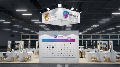 Stand conjunto de Operadores del Mundo y Central de Receptivos en Fitur 2025.