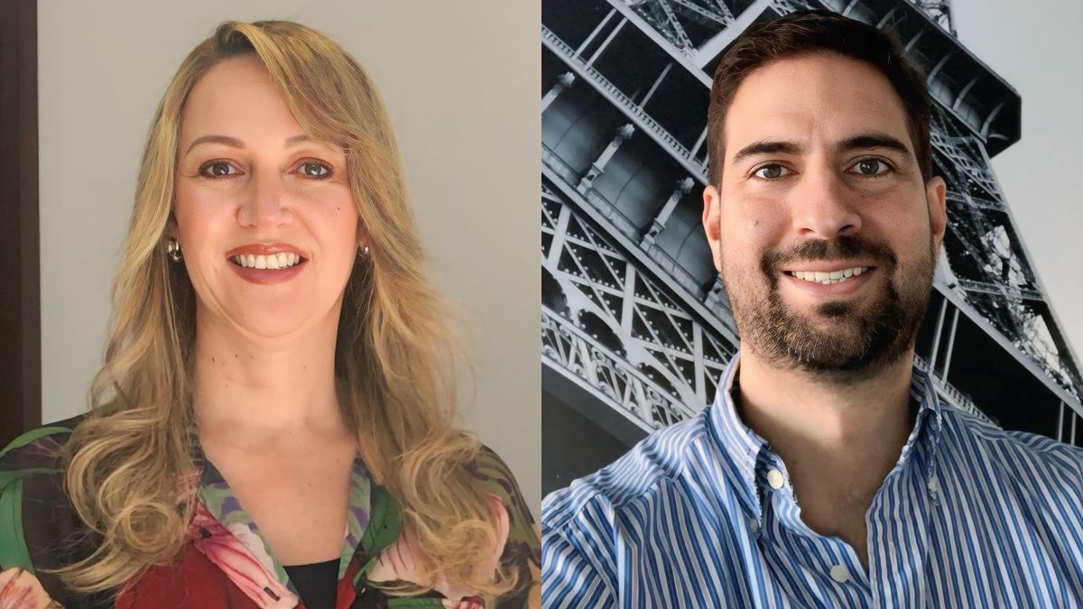 Paula Cortés Calle, presidente ejecutiva de Anato, y David Palomares, presidente de Anato Capítulo Antioquia-Chocó.