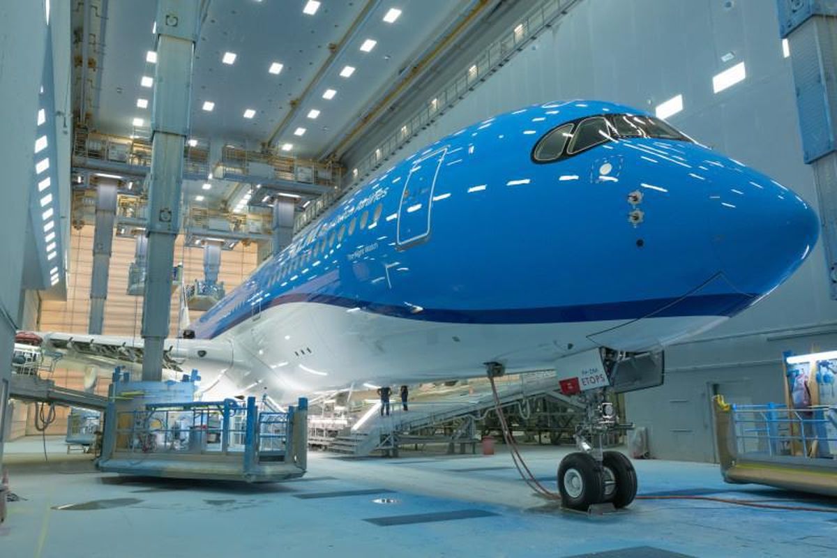 KLM sumará el primer Airbus A350 a su flota.&nbsp;