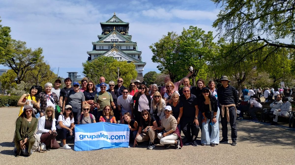 Pasajeros de una de las tantas salidas de Grupales.com.