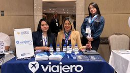 Stephania Barbosa, Ángela Beltrán y Jessica Álvarez de Viajero by MAS Servicios.