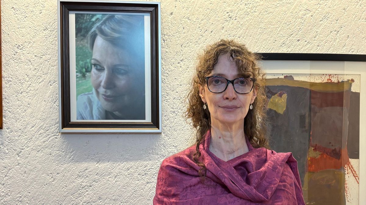 Berenice García Lozano recordó el legado de su madre. Berenice García Lozano recordó el legado de su madre.