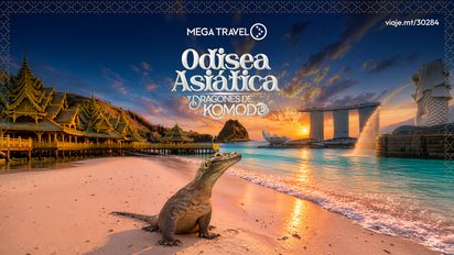Mega Travel apuesta por nuevo producto que recorre destinos en Tailandia, Indonesia y SIngapur.