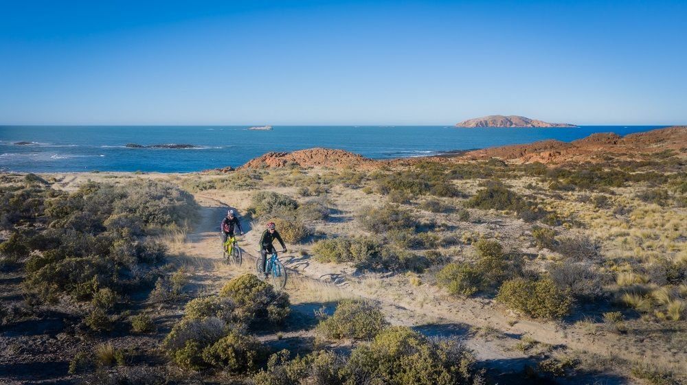 El maravilloso destino de la Patagonia espectacular para recorrer en bicicleta