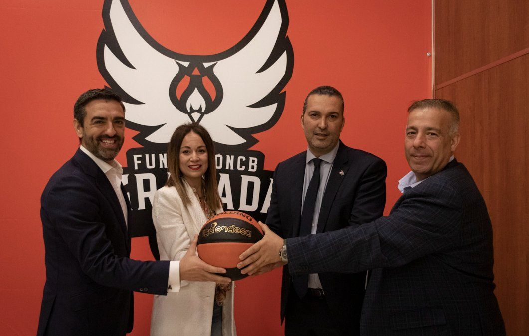 Representantes de BCD Sports, Avoris y la fundación CB Granada