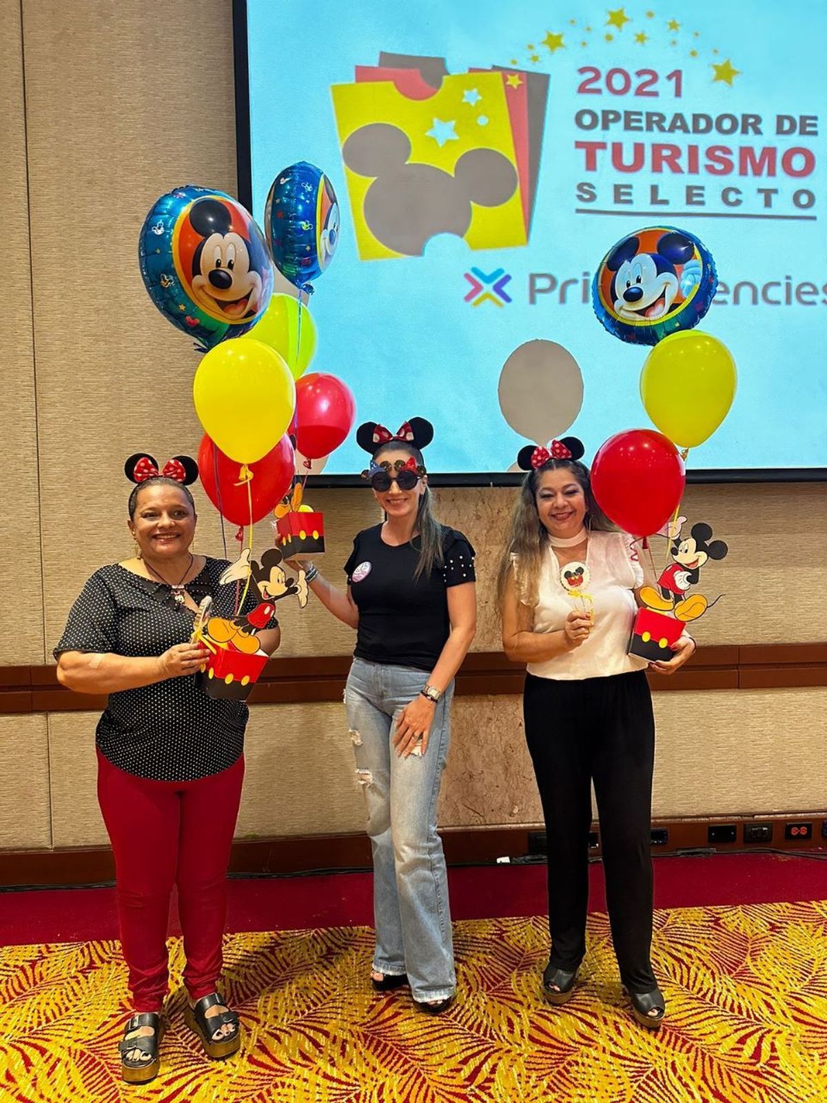 Caravana de PriceAgencies y Disney Destinations en Colombia.