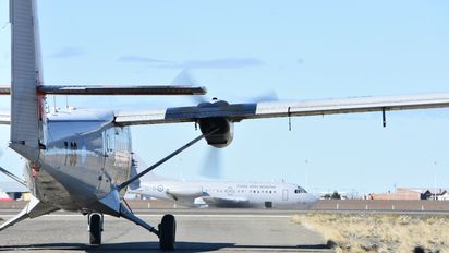 Lade: inauguraron un puente aéreo en la Patagonia al presentar la conexión directa entre Tierra del Fuego y el continente.