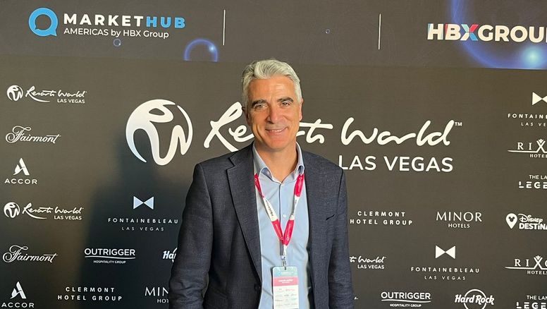 Carlos Muñoz, director comercial de HBX Group, compartió las nuevas implementaciones para los usuarios de Hotelbeds.