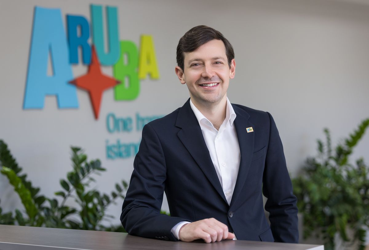 Jordan Schlipken Croes, Director Latam de la Autoridad de Turismo de Aruba.