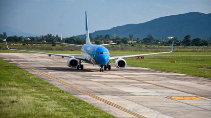 El aeropuerto Martín Miguel de Güemes en Salta.