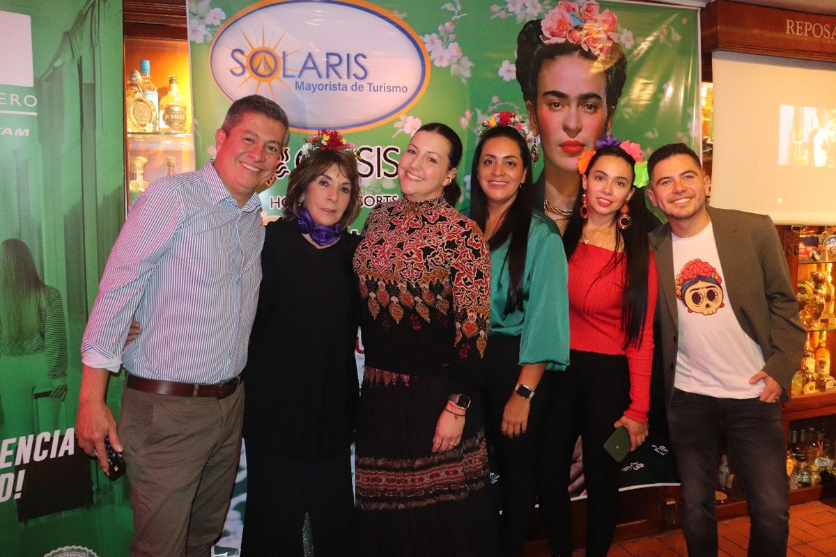 Solaris Mayorista promueve México con apoyo de Oasis Hotels & Resorts, Viva Aerobus, System Operadora de Viajes, Mexitours y Assist1.