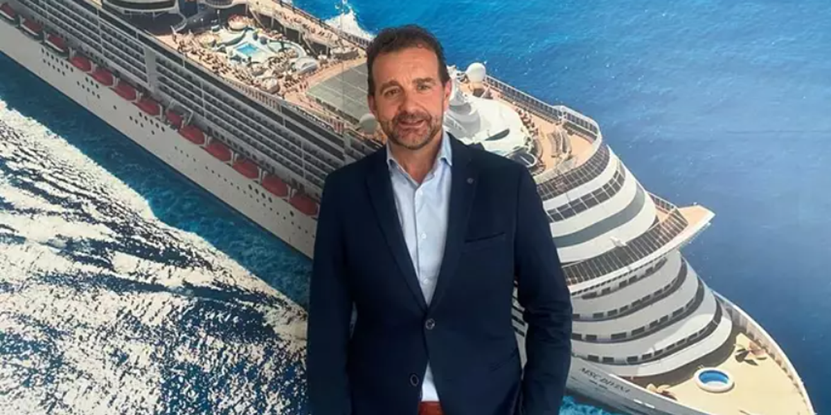Luis Blanes es el nuevo director comercial de MSC Cruceros para España.