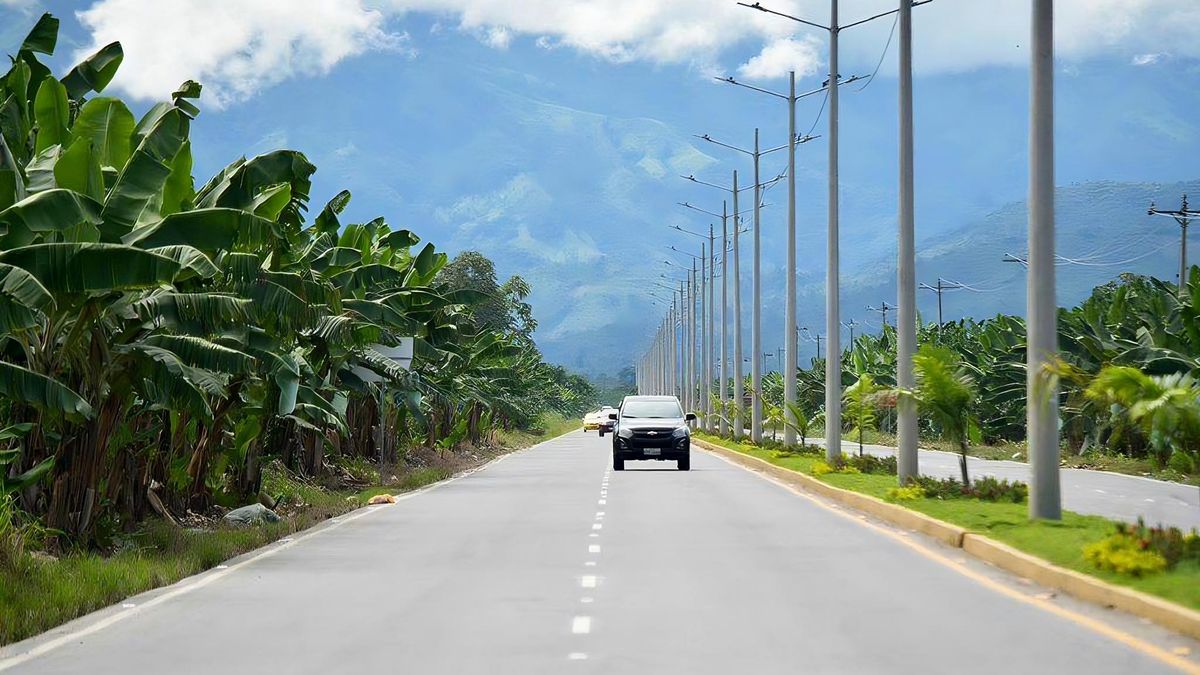 Fue inaugurado el Paso Lateral de Pasaje, obra vial que conecta a El Oro y Azuay. - Ladevi Medios y Soluciones Fue inaugurado el Paso Lateral de Pasaje, obra vial que conecta a El Oro y Azuay.