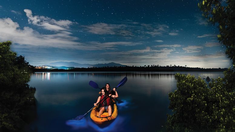 Puerto Rico: la Bahía Mosquito&nbsp;ofrece un espectáculo&nbsp;nocturno de bioluminiscencia en Vieques.