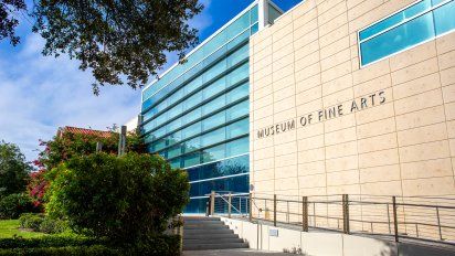 El Museo de Bellas Artes alberga la más grande colección de arte enciclopédico en Florida.