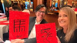 Andrés Rincón, director socio de CIC Travel, junto a Sonia Triana, directora socia para Chile.&nbsp;