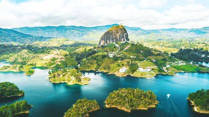 Cierre temporal de Guatapé debido tras accidente por material vegetal