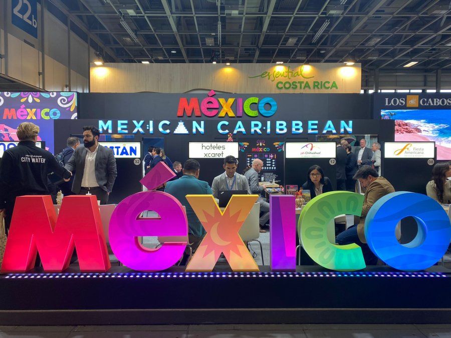 El stand de México en ITB Berlin 2023.