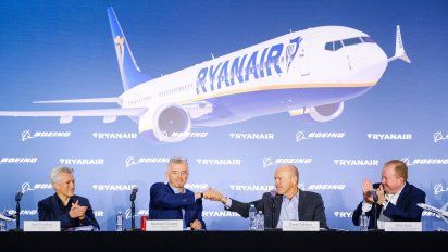 Ryanair cursa un pedido para comprar 300 Boeing B-737 MAX 10