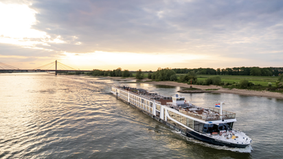Buque River Crown, el barco de W2M World2Meet que impulsará la venta de cruceros fluviales de la compañía.