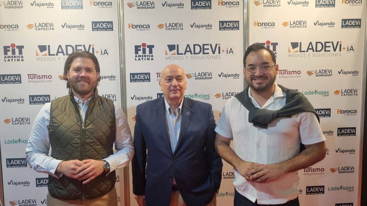 Francisco Blanch, director de ventas de Discover Puerto Rico, Jorge Pérez Gonzales, subdirector ejecutivo de Compañía de Turismo de Puerto Rico y Giovanni Quiñoñes, director de Promoción y Mercadeo de de Compañía de Turismo de Puerto Rico. Francisco Blanch, director de ventas de Discover Puerto Rico, Jorge Pérez Gonzales, subdirector ejecutivo de Compañía de Turismo de Puerto Rico y Giovanni Quiñoñes, director de Promoción y Mercadeo de de Compañía de Turismo de Puerto Rico.