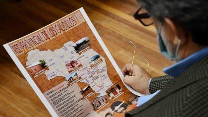 La Ruta de los Caudillos se despliega en La Rioja, Argentina.