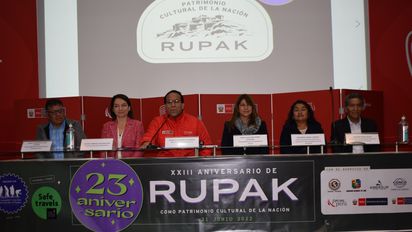 El gobierno realizará una inversión con el fin de difundir y promocionar el sitio arqueológico de Rupak, situado en la sierra de la provincia de Huaral.