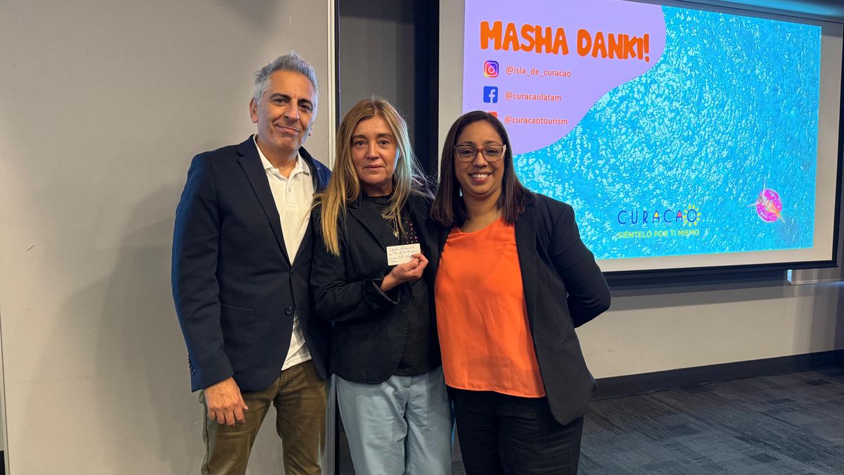 Curazao: al cierre del evento se sortearon estadías y tours en la isla.