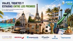 Todavía puedes sumarte a Ladevi Mundial y ganar viajes, tiquetes y estadías.
