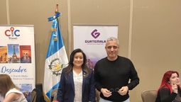 Guatemala en el Workshop Ladevi Chile: Liza Cifuentes y Chema Álvarez.