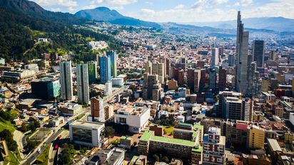 Bogotá se caracteriza por ser uno de los destinos más visitados por turistas internacionales.