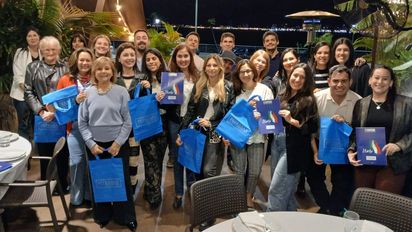 Los agentes de viajes reunidos en el evento de Petrabax y VerdeSicilia en Posadas.