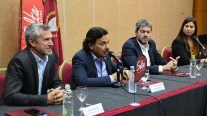 Mario Peña, el gobernador Gustavo Sáenz, el ministro de Turismo y Deportes de la Nación, Matías Lammens y Nadia Loza. Mario Peña, el gobernador Gustavo Sáenz, el ministro de Turismo y Deportes de la Nación, Matías Lammens y Nadia Loza.