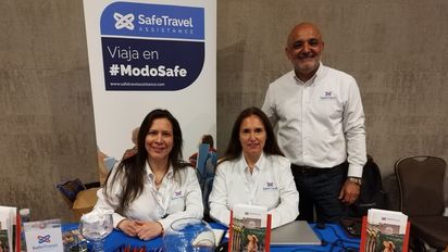 Equipo de Safe Travel Assistance en el Workshop Ladevi Chile.