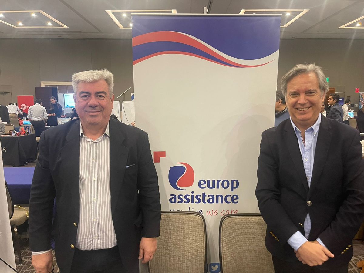 Europ Assistance en EPTUR: Javier Gesualdi&nbsp; y Alejandro Bergara.