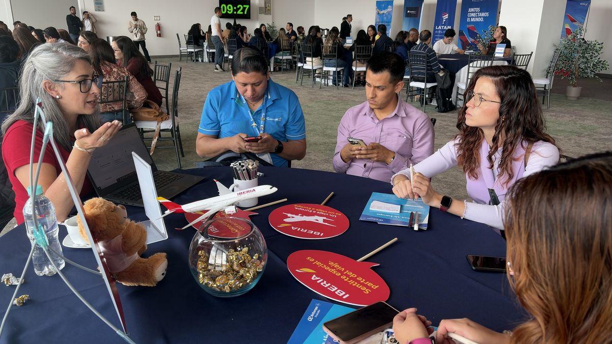 Rueda de negocios de Polimundo en Quito. Mesa de Iberia.